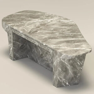 Kumusi Grey Garden Rectangular Dining Table Living Room Indoor Kitchen Table