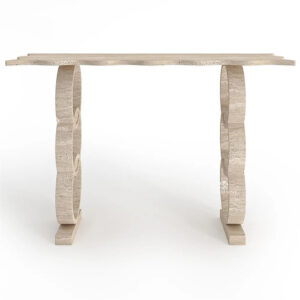 KUMUSI FURNITURE  Customizable Villa Entrance Table Simple but Elegant Small Stone Table Next to the Hallway Console Table