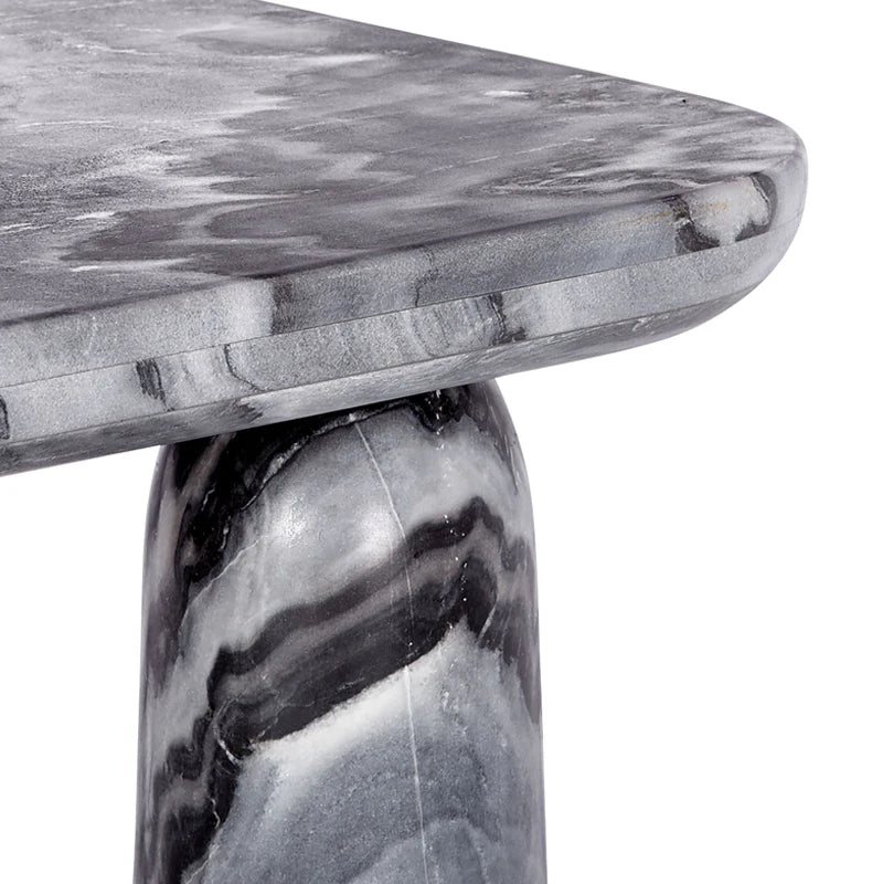 Modern Dining Table Marble Top Set Simple Design Dining Table Set 4 Seater - Image 6
